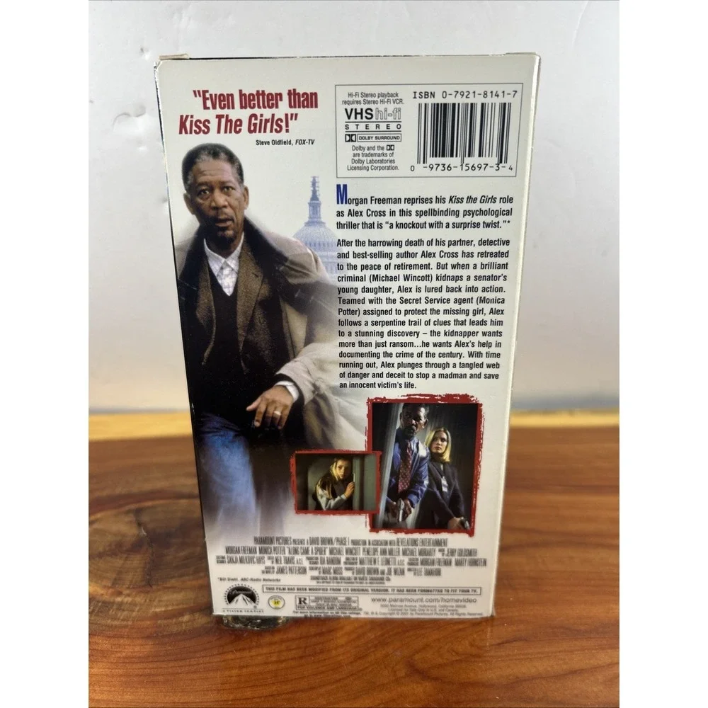 Along Came a Spider (DVD, 2001) Pre Owned And Tested - Picture 3 of 3